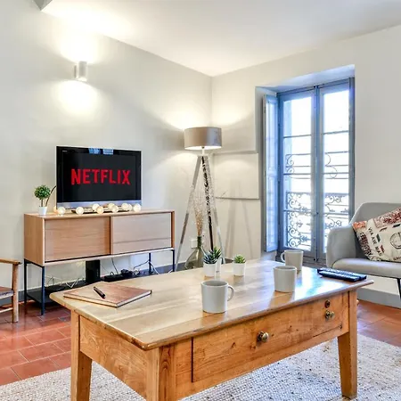 Apartamento Cocon Carcassonnais - Parking Gratuit - Wifi - Netflix - Proche Cité - Equipée *